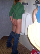 Caught peeing