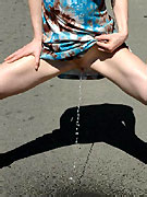 Naughty girls like to pee in groups and laugh about it