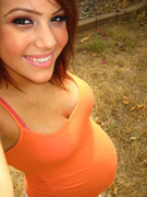 2 friends visiting their pregnant neighbour and allowing her to blow them