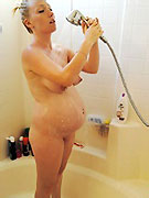 Lusty hairy pregnant chicks expsoing their yummy melons on a cam.