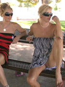 Streaking in public