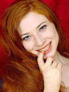 Redhead with hairy bush gets slippery wet
