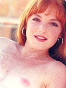 Busty ginger teen sucks dick and gets her tight asshole creampied