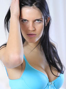 Zusie titillates and excites, strip teasing in a red-hot cheongsam