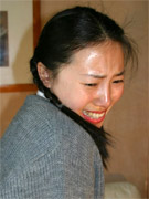 Valerie has dyed part of her hair blonde and is called to the teacher`s office for punishment