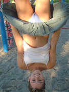 Park upskirt voyeur