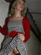 Beautiful girls in short skirts and suits became victims of spy camera