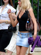I like the way you walk and show teen ass to every tom, dick and harry
