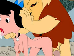 Horny cartoon wife lois griffin blowing hard dick on her knees.