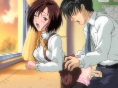 3d redhead cutie with huge melons gets her throat and tight pussy reemed out rough.
