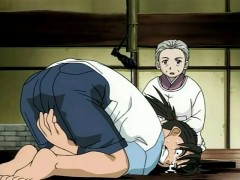 Lusty hentai hottie gets her tight ass hole drilled in the lift.