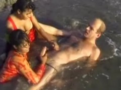 Cute indian girl tanya giving her boyfriend a blowjob