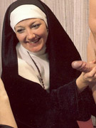 Horny seventies priest boning two wet and hairy girlies